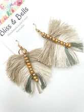 Load image into Gallery viewer, Trio Beaded Tassels