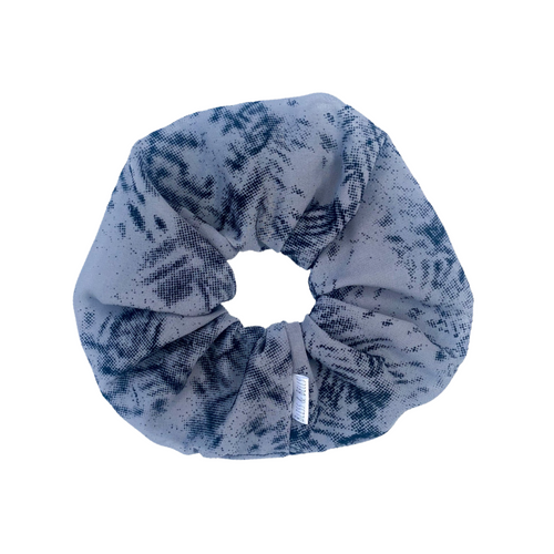 Almora - Grey/Black- JUMBO Scrunchie - Handmade