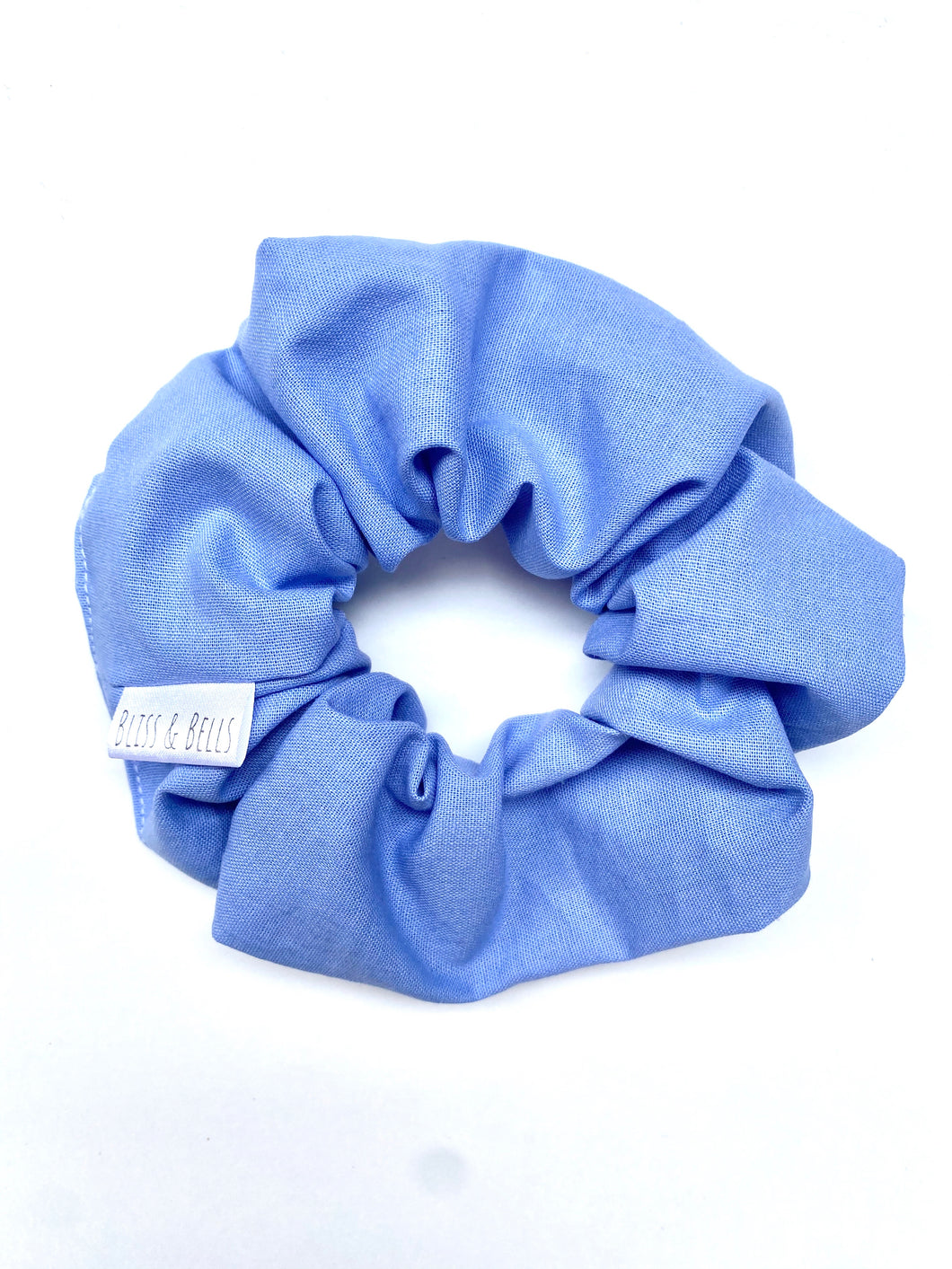 Light Blue Scrunchie - Handmade