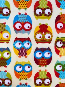 Owls Kids - Handmade - Kids Face Mask