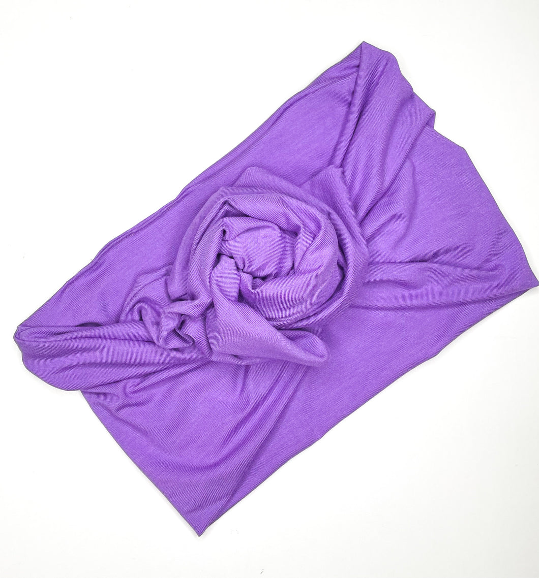 Lilac - Solid Colour - Handmade - Boho Wire Headband