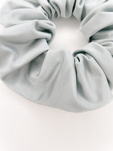 Silver/Grey- Lycra Swimming Scrunchie- Handmade