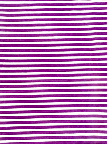 Purple Stripes - Handmade - Kids Face Mask