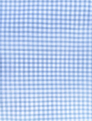 Pastel Blue Gingham  -Handmade - Kids Face Mask