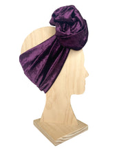 Load image into Gallery viewer, Plum Velvet - Handmade - BoHo Wire Headband