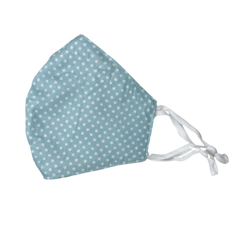 Light Blue Polka Dot