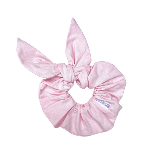 Pastel Pink “Small Sash” Scrunchie