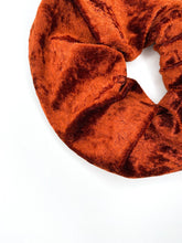 Load image into Gallery viewer, Rust Velvet - Scrunchie - Handmade