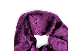 Load image into Gallery viewer, Plum Velvet - Standard Scrunchie - Handmade